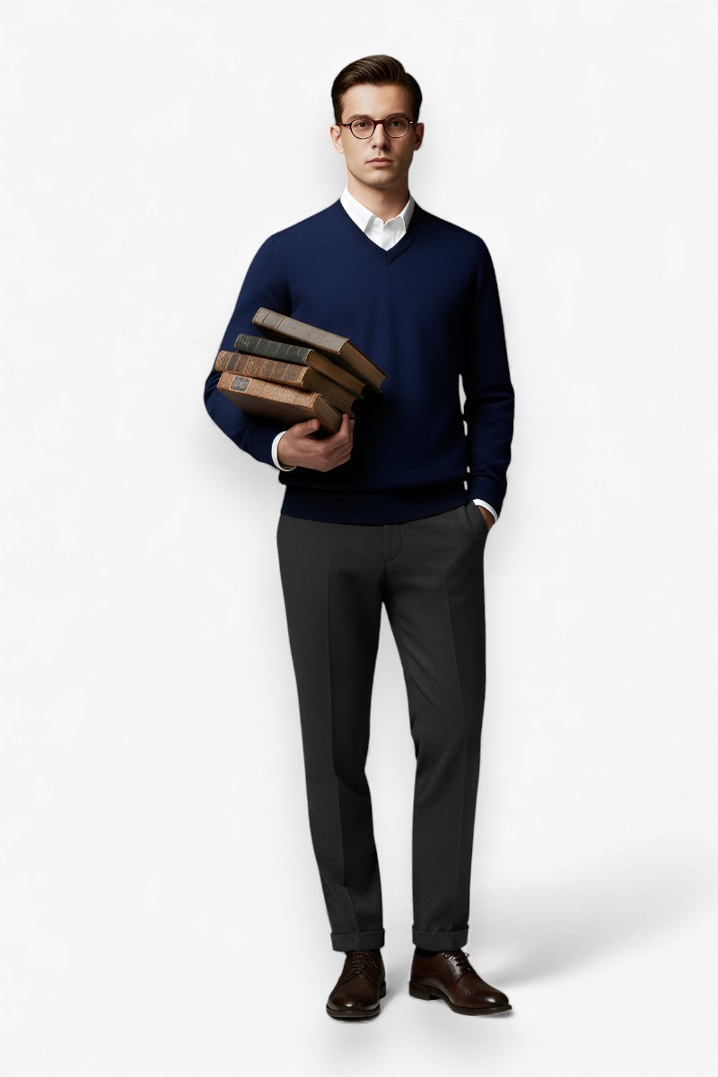 Classic Merino V-Neck Sweater