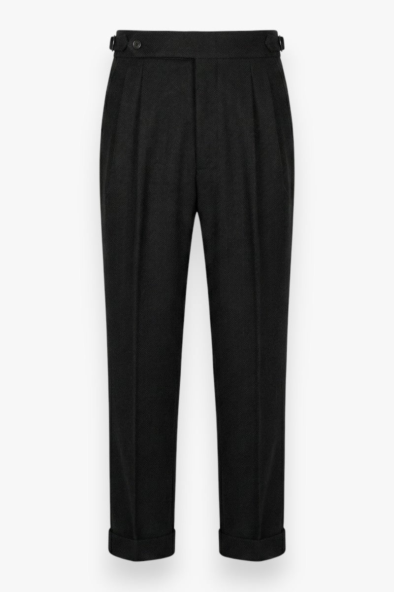 Heritage Tweed Double Pleat Winter Pant