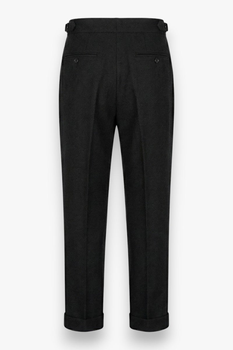 Heritage Tweed Double Pleat Winter Pant