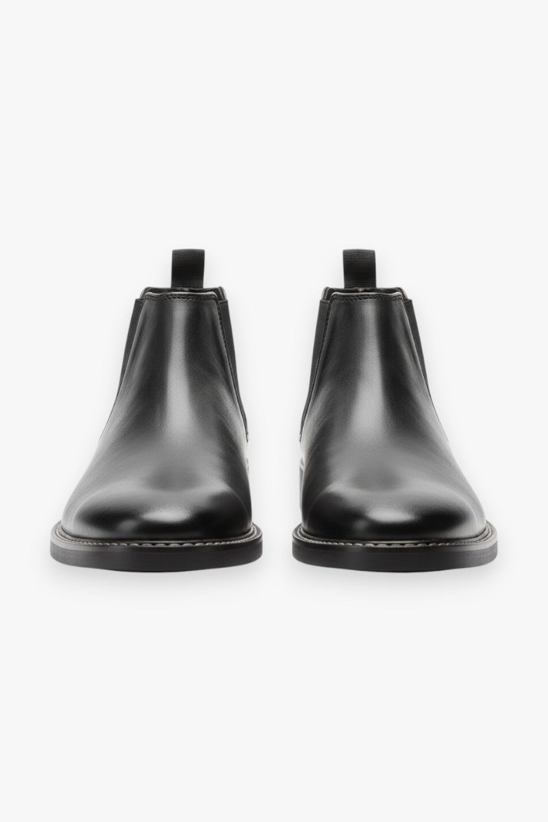 Heritage Square-Toe Chelsea Boots