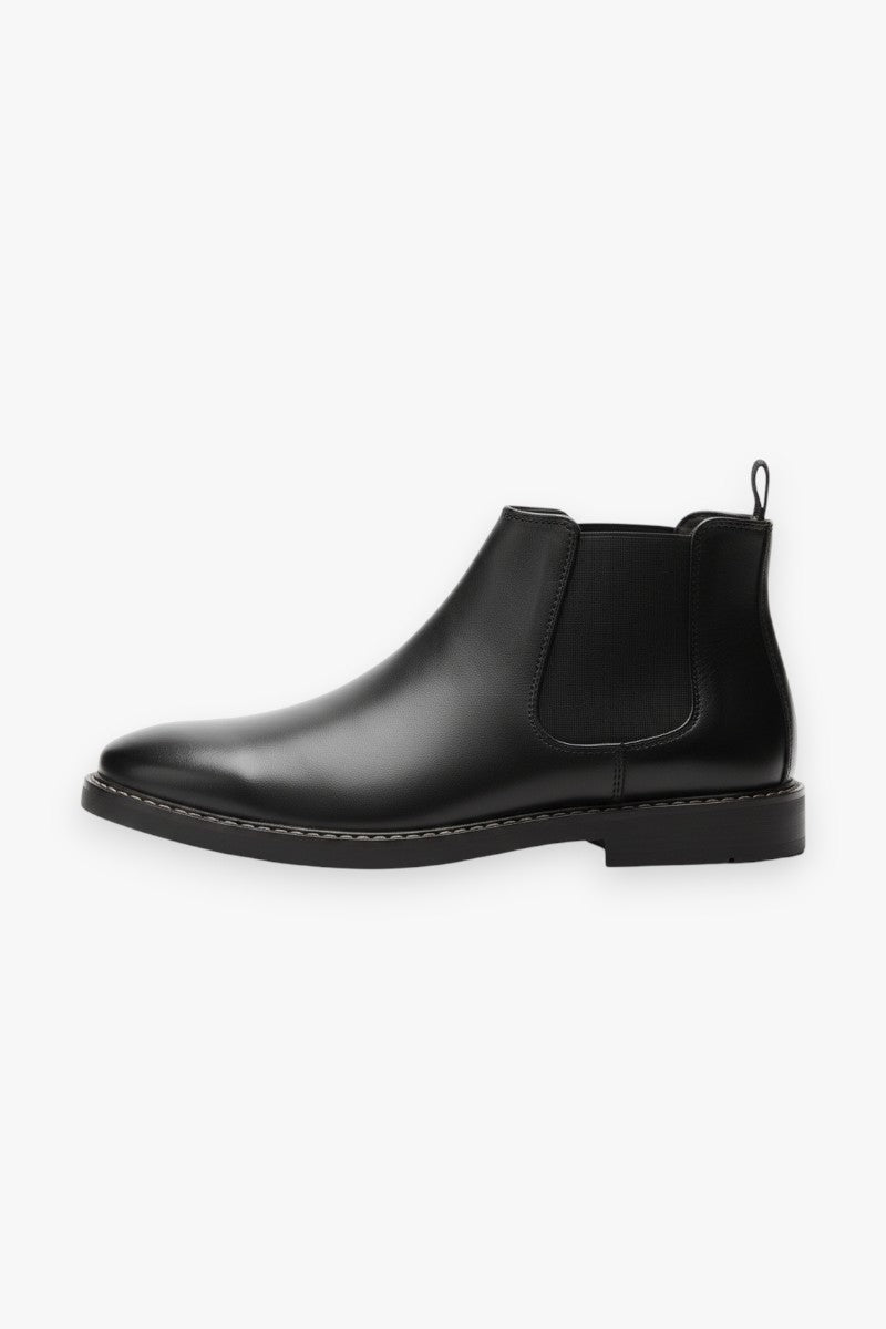 Heritage Square-Toe Chelsea Boots