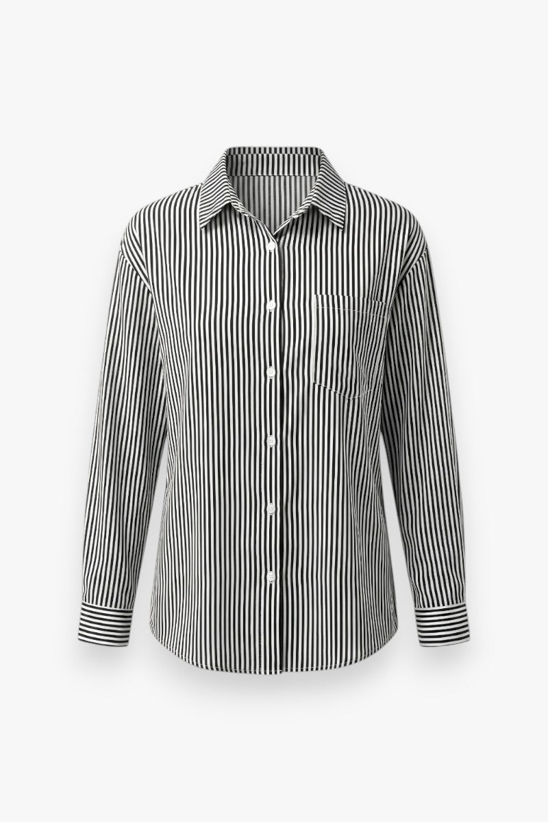 Study Hall Striped Button-Down