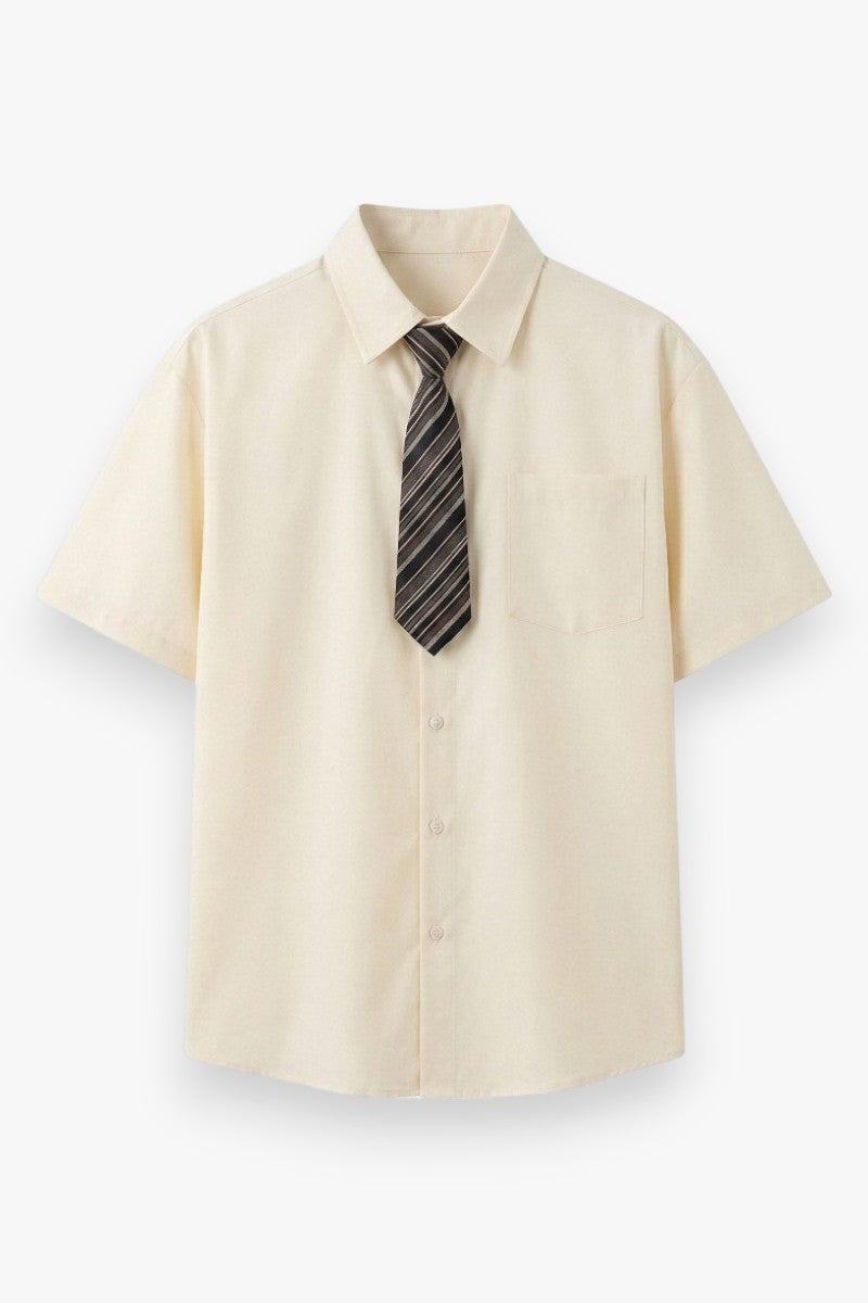 Urban Scholar Short-Sleeve Button Shirt