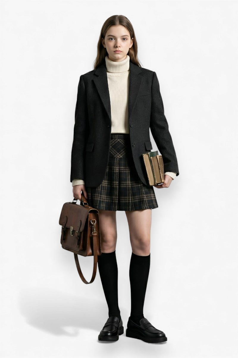 Classic Collegiate Platform Loafers