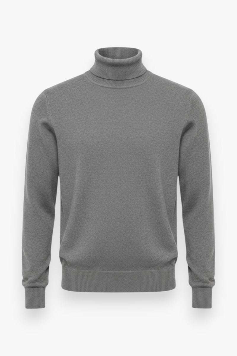 Ultra-Soft Knit Turtleneck Sweater