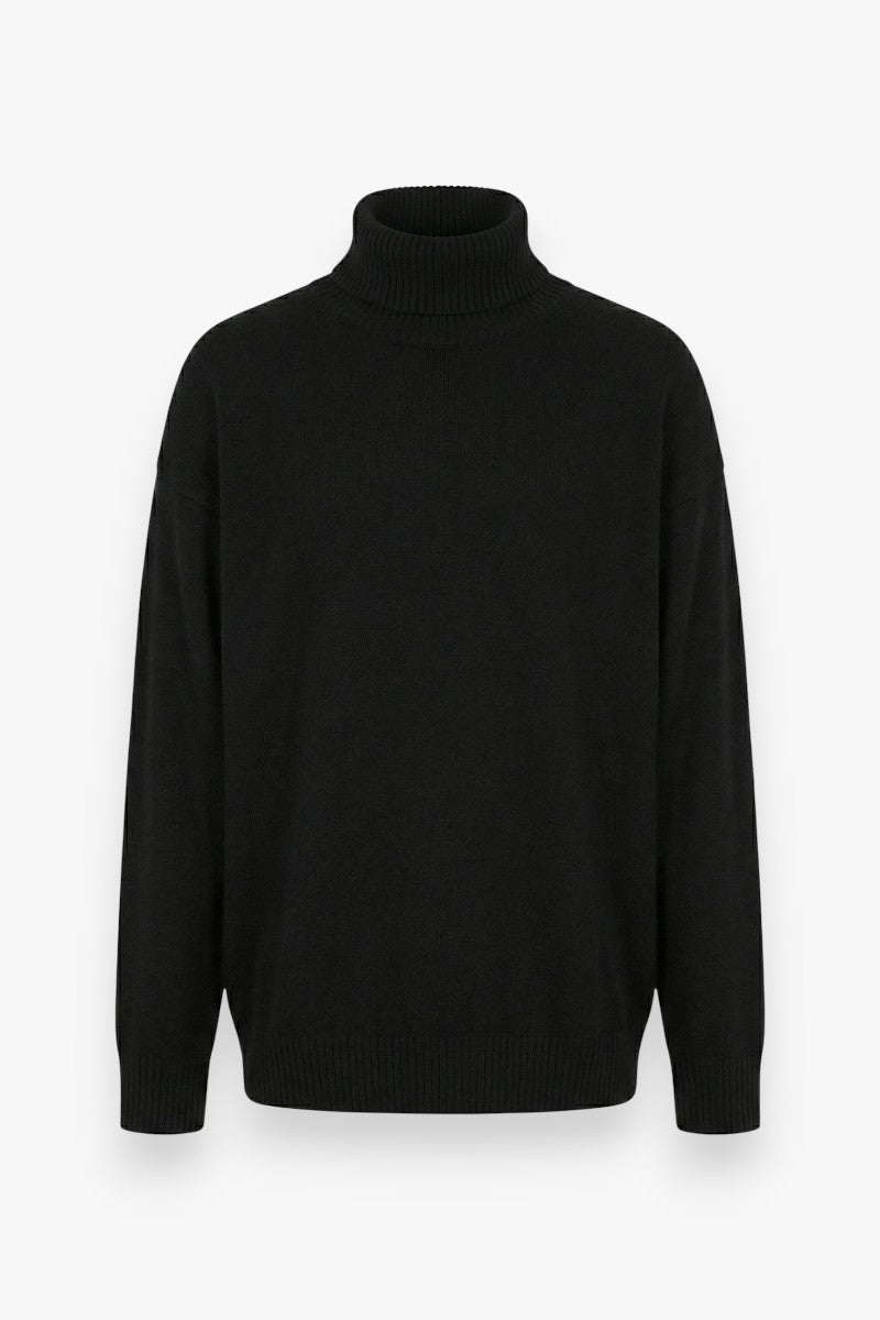 Essential Soft Knit High Collar Sweater
