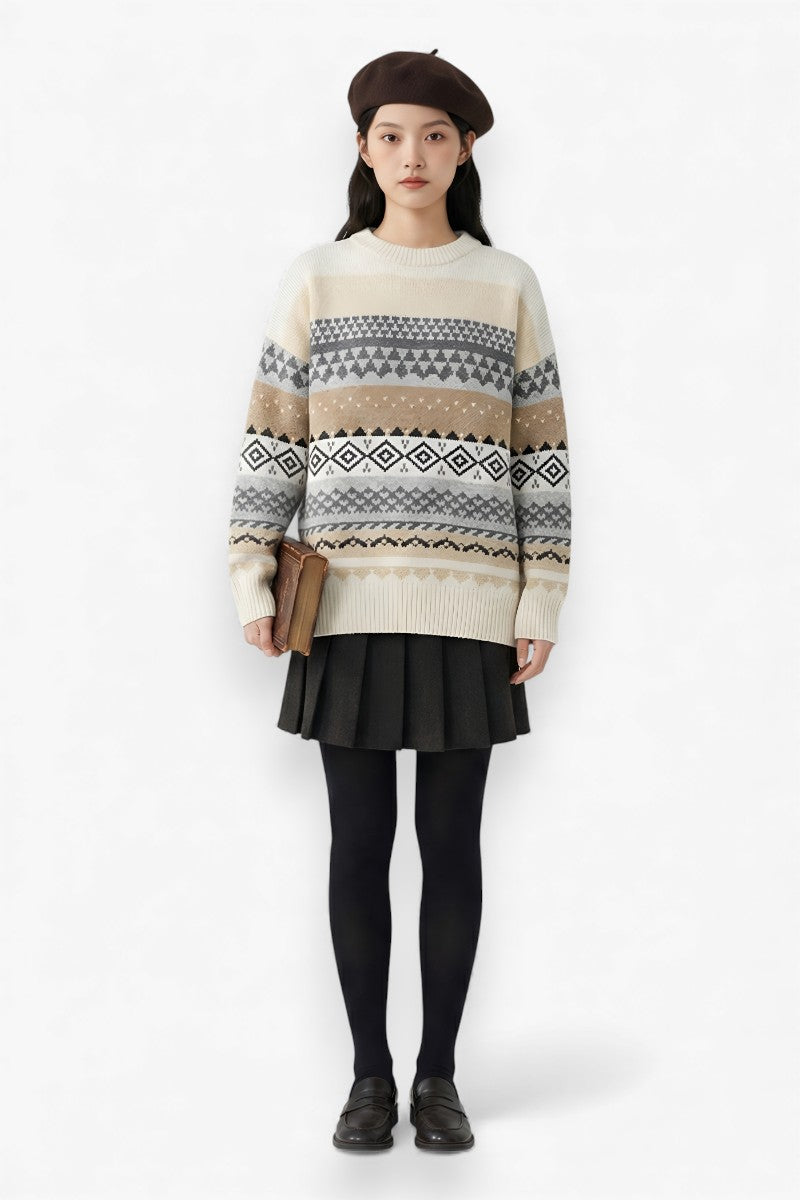 Frostline Nordic Knit Pullover