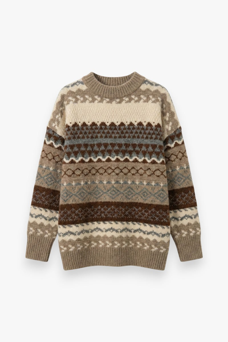 Frostline Nordic Knit Pullover