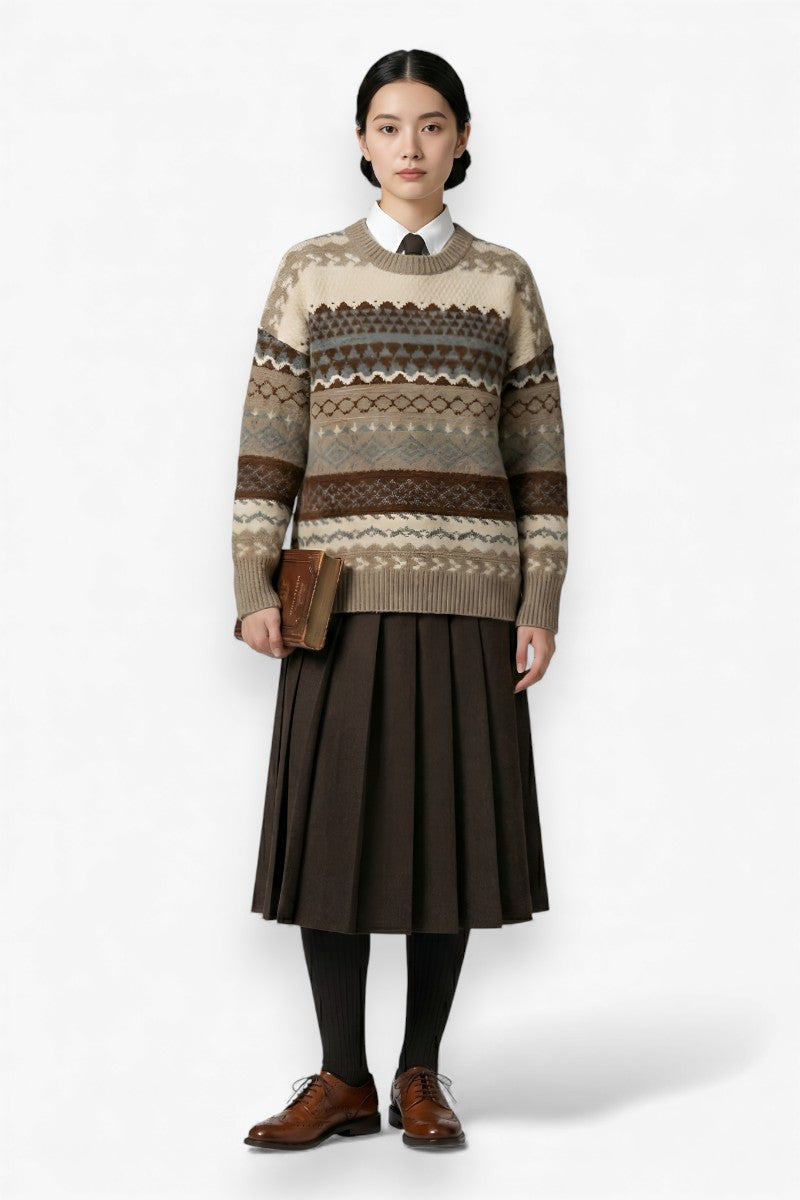 Frostline Nordic Knit Pullover