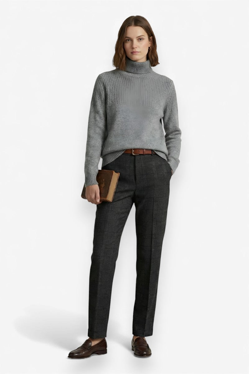 Cozy Ribbed Turtleneck Sweater