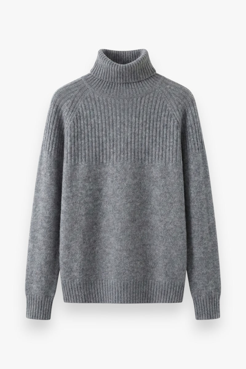Cozy Ribbed Turtleneck Sweater