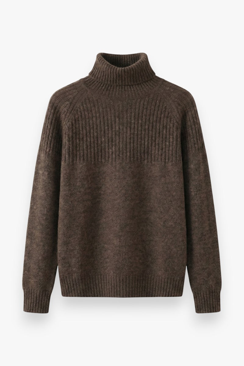 Cozy Ribbed Turtleneck Sweater