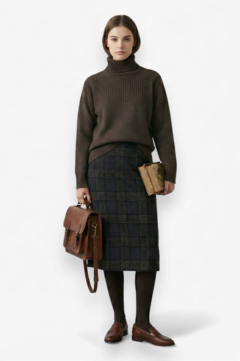 Cozy Ribbed Turtleneck Sweater