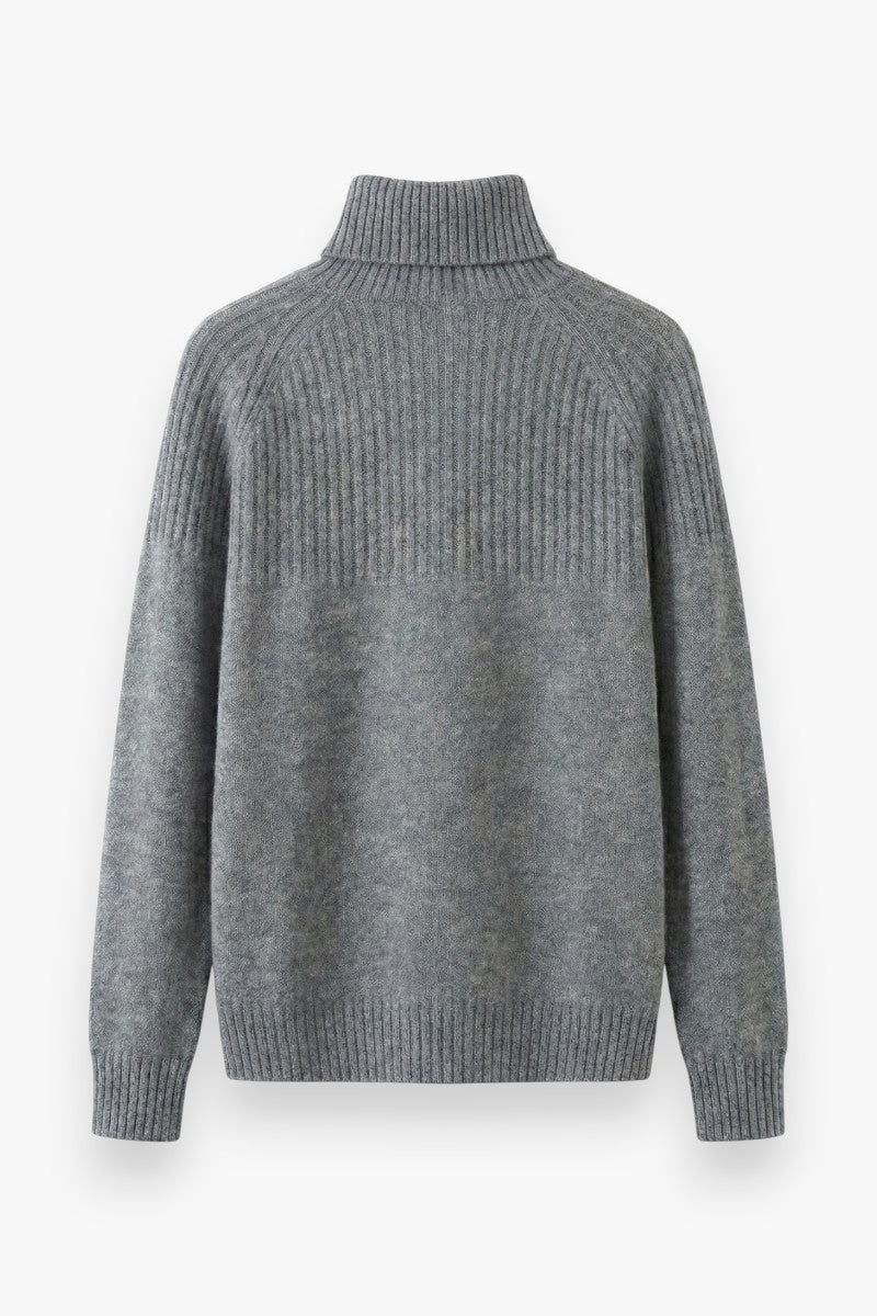 Cozy Ribbed Turtleneck Sweater