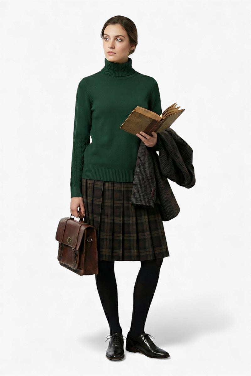 Frost Warm Slim Knit Turtleneck