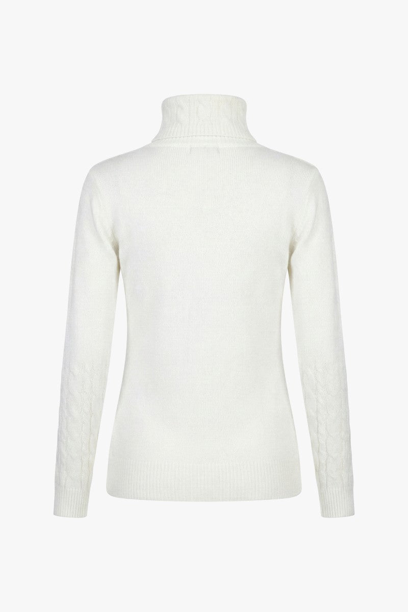 Frost Warm Slim Knit Turtleneck