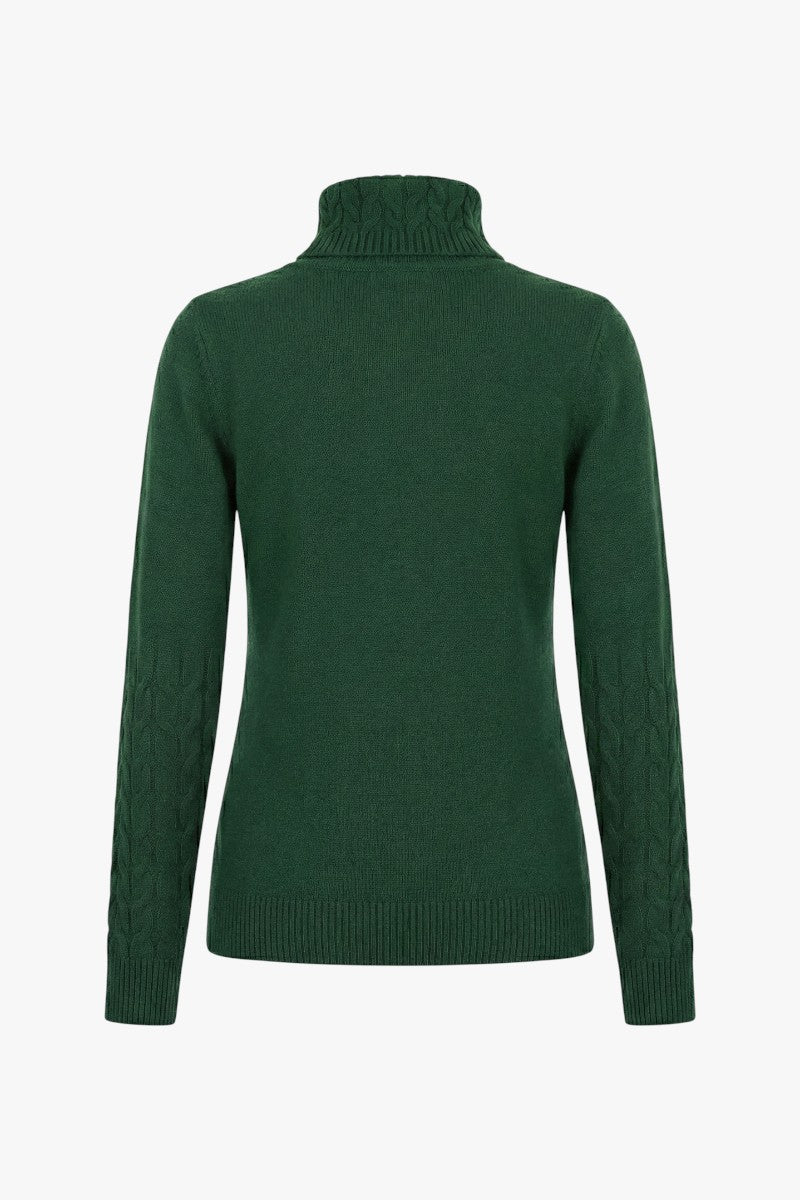Frost Warm Slim Knit Turtleneck