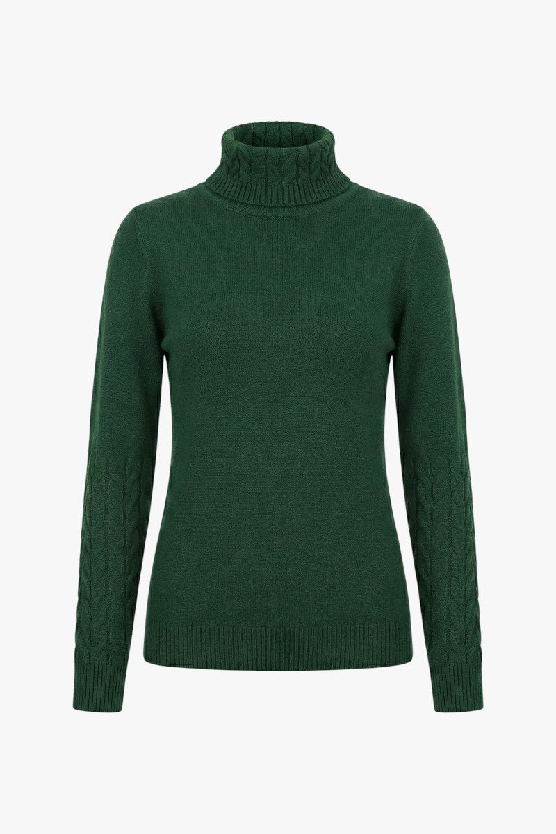 Frost Warm Slim Knit Turtleneck