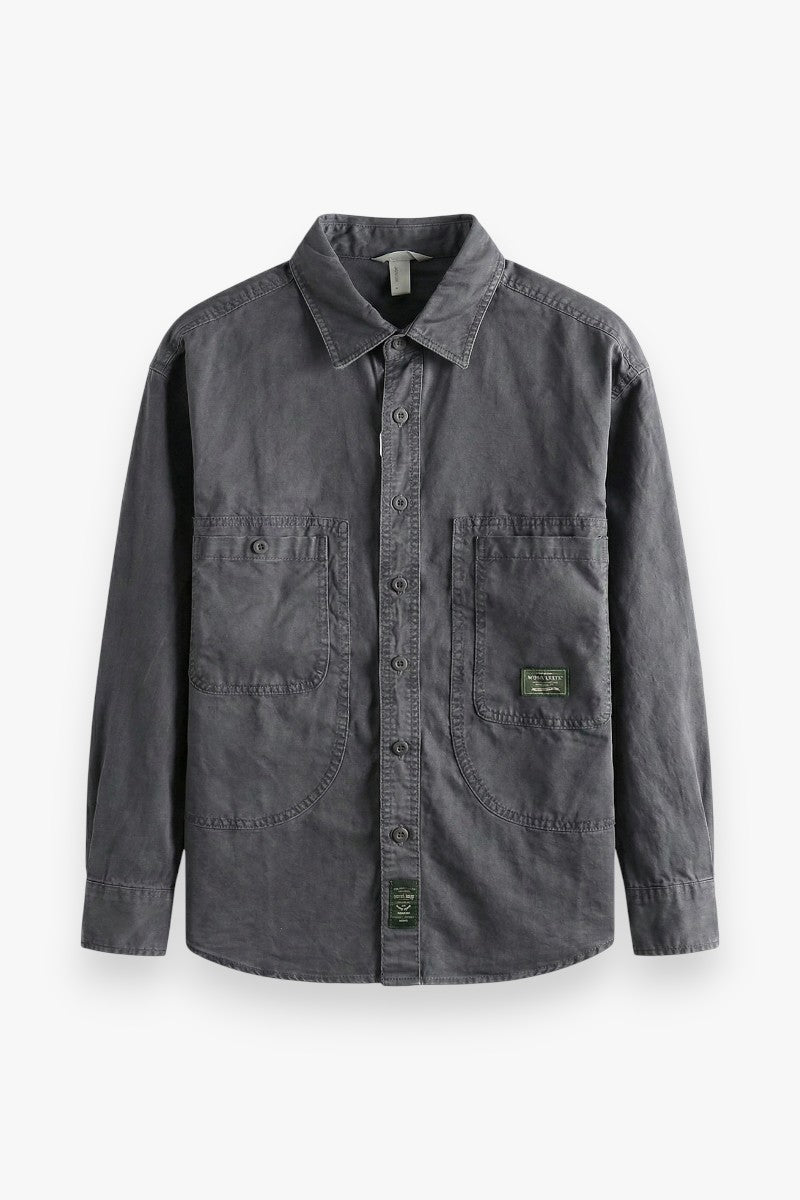 Heritage-Washed Utility Shirt